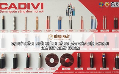 Đại Lý Dây - Cáp Điện Cadivi Giá Tốt Nhất TPHCM