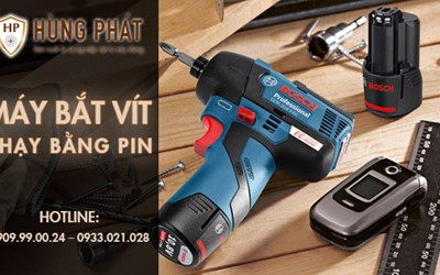 Máy bắt vít chạy pin được ứng dụng tại những công trình lớn