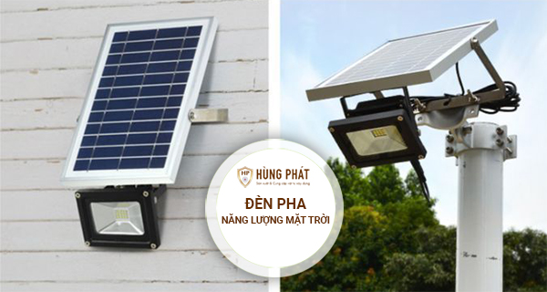 Đèn Pha Năng Lượng Mặt Trời - Hùng Phát